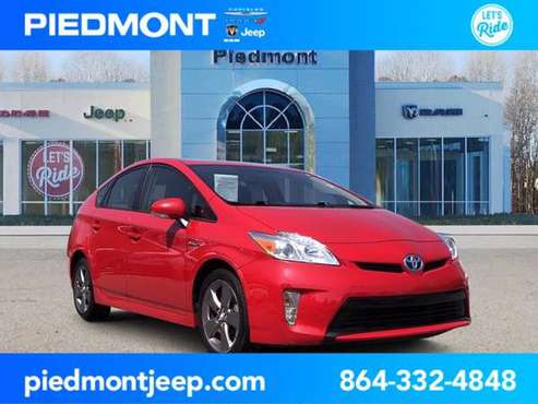 2015 Toyota Prius Red FOR SALE - GREAT PRICE! - - by for sale in Anderson, SC