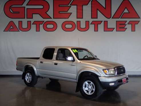 2004 Toyota Tacoma 4dr Double Cab PreRunner V6 RWD SB, Silver for sale in Gretna, IA