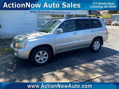 2003 Toyota Highlander 4dr V6 Limited - DWN PAYMENT LOW AS 500! for sale in Cumming, SC