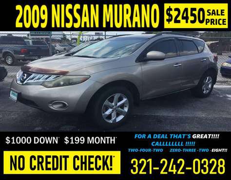 2009 NISSAN MURANO - WHOLESALE TO THE PUBLIC PRICING $2450.00 for sale in Melbourne , FL