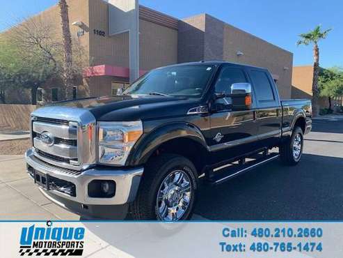 2012 FORD F250 SUPER DUTY LARIAT ~ CREW CAB! LOW MILES! EASY FINANCING for sale in Tempe, AZ