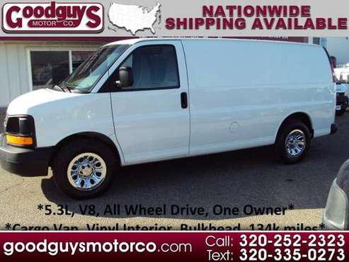 2011 Chevrolet Express Cargo Van AWD 1500 135 - cars & trucks - by... for sale in waite park, ND