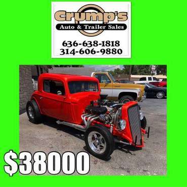 1934 Chevy 454 BIG BLOCK All Steel Body CUSTOM for sale in Crystal City, MO