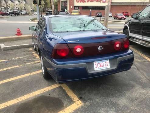 2003 Chevy impala (Clean) for sale in Swampscott, MA