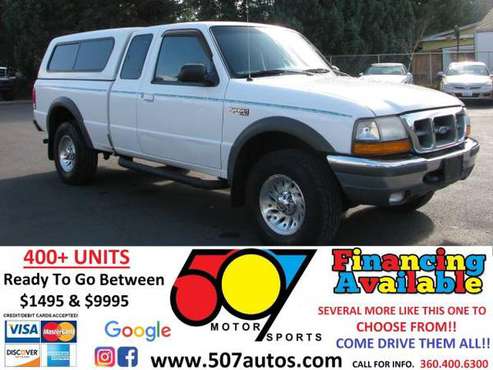 1998 Ford Ranger Supercab 126 WB SPLASH 4WD - cars & trucks - by... for sale in Roy, WA