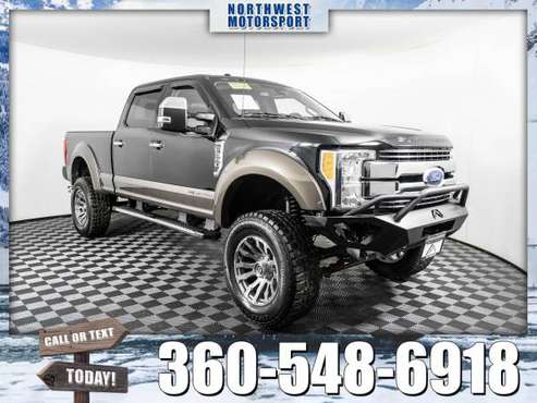 Lifted 2017 *Ford F-350* Lariat 4x4 - cars & trucks - by dealer -... for sale in Marysville, WA
