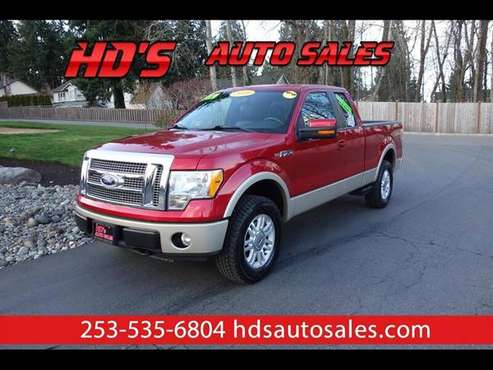 2010 Ford F-150 4WD SuperCab Lariat ONLY 110K MILES! LOCAL 1-OWNER for sale in PUYALLUP, WA