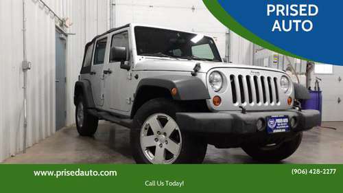 2009 JEEP WRANGLER UNLIMITED X 4X4 SUV, CAPABLE - SEE PICS - cars &... for sale in GLADSTONE, WI