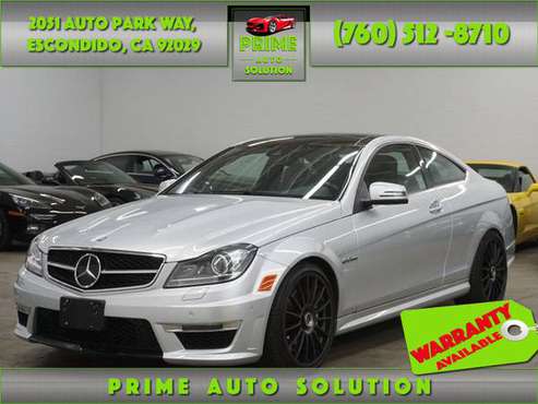 2014 Mercedes-Benz C 63 AMG Coupe 2D - Financing Available! - cars &... for sale in Escondido, CA
