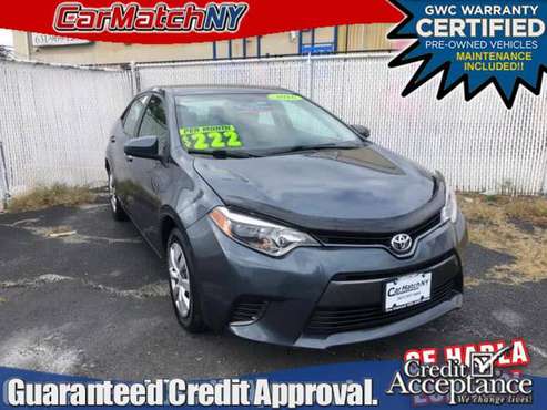 2016 TOYOTA Corolla 4dr Sdn CVT LE (Natl) 4dr Car for sale in Bay Shore, NY