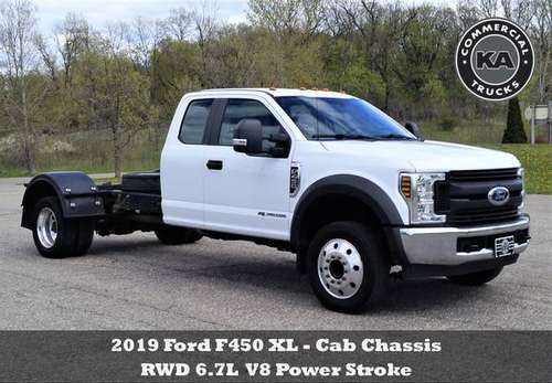 2019 Ford F450 XL - Cab Chassis - RWD 6 7L V8 Power Stroke (E92274) for sale in Dassel, MN