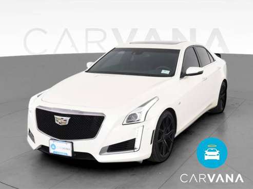 2014 Caddy Cadillac CTS 3.6 Vsport Premium Sedan 4D sedan White - -... for sale in Hugo, MN