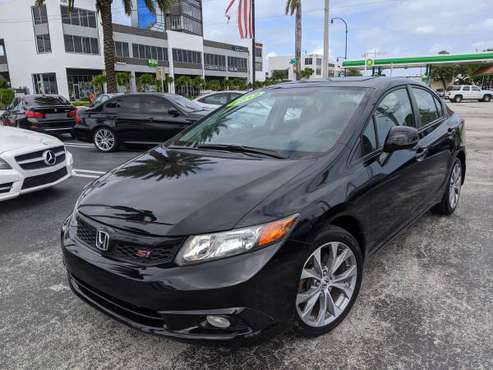 2012 HONDA CIVIC SI - CALL ME - ONLINE APPROVAL AVAILABLE - cars &... for sale in Hallandale, FL