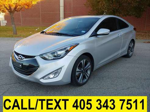 2014 HYUNDAI ELANTRA COUPE LEATHER! NAV! 1 OWNER! MUST SEE! WONT... for sale in Norman, TX