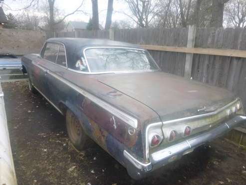 1962 Chevrolet Impala 2 dr. hdtp. plus lots & lots of parts - cars &... for sale in Dundas, MN