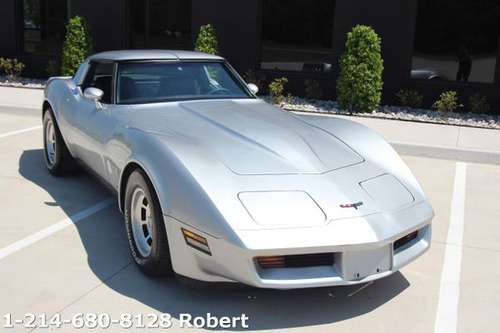 1981 Chevrolet Corvette 350 V8 2 owner low miles for sale in Allen, TX