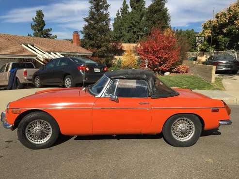 1974 MG MGB Roadster - cars & trucks - by owner - vehicle automotive... for sale in San Dimas, CA