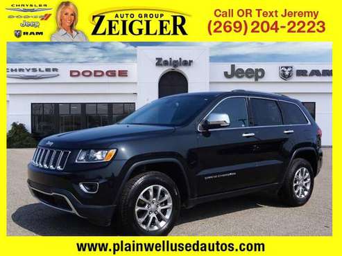 *2016* *Jeep* *Grand Cherokee* *Limited* - cars & trucks - by dealer... for sale in Plainwell, MI