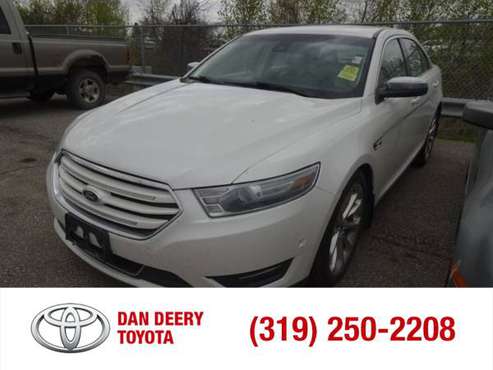 2013 Ford Taurus Limited Oxford White - - by dealer for sale in Cedar Falls, IA