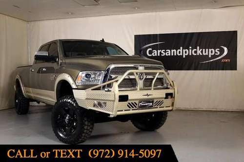 2014 Dodge Ram 3500 SRW Longhorn - RAM, FORD, CHEVY, GMC, LIFTED 4x4s for sale in Addison, TX