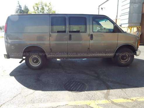 1999 Chevy Express 3500 Cargo Van for sale in mentor, OH