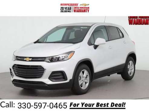 2021 Chevy Chevrolet Trax LS suv Summit White - cars & trucks - by... for sale in Tallmadge, OH