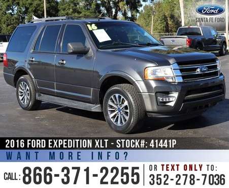 2016 Ford Expedition XLT Ecoboost - Backup Camera - Homelink for sale in Alachua, FL