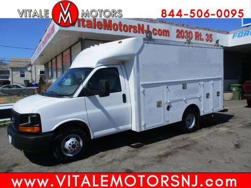 2016 GMC Savana Commercial Cutaway 3500 ENCLOSED UTILITY BODY 75K for sale in South Amboy, NY