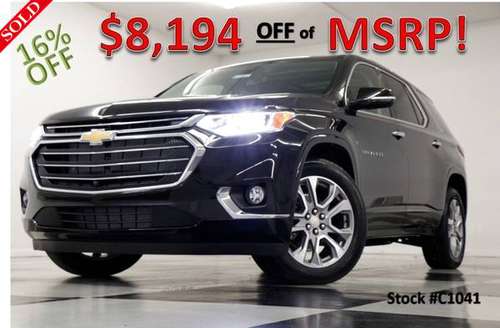 WAY OFF MSRP *Black 2021 Chervolet Traverse Premier AWD SUV... for sale in Clinton, MO