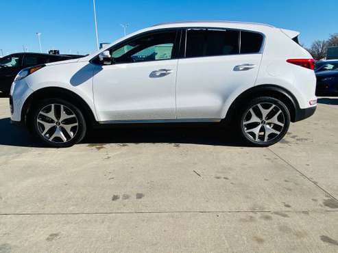 ONE OWNER FULLY LEATHER LOADED 2017 KIA SPORTAGE SX - cars & trucks... for sale in Wichita, KS