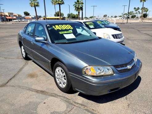2005 Chevrolet Chevy Impala 4dr Base Sdn FREE CARFAX ON EVERY for sale in Glendale, AZ