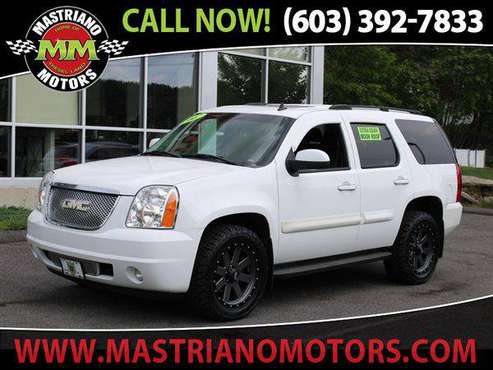 2007 GMC Yukon 4WD SLT FULLY LOADED WITH SUNROOF !! **FINANCING... for sale in Salem, NH