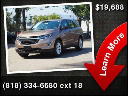 2018 Chevrolet Chevy Equinox LS - - by dealer for sale in Glendale, CA