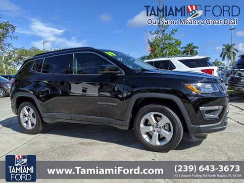 2019 Jeep Compass Diamond Black Crystal Pearlcoat *SAVE NOW!!!* -... for sale in Naples, FL