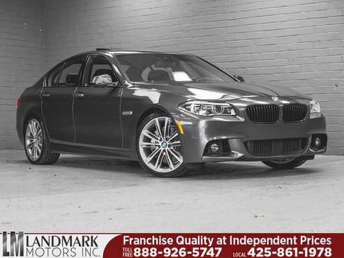 2016 *BMW* *5 Series* *535i* Mineral Gray Metallic for sale in Bellevue, WA