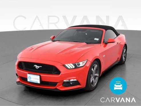 2015 Ford Mustang GT Premium Convertible 2D Convertible Red -... for sale in Lewisville, TX