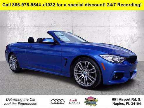 2017 BMW 4 Series 430i - convertible - cars & trucks - by dealer -... for sale in Naples, FL
