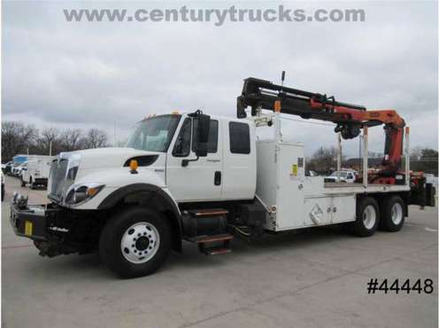 2008 International 7500 EXTENDED CAB WHITE WOW GREAT DEAL! - cars for sale in Grand Prairie, TX