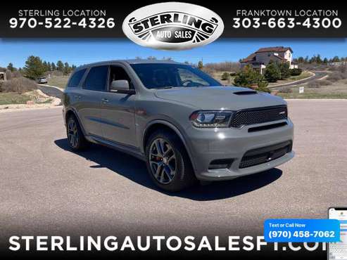 2020 Dodge Durango SRT AWD - CALL/TEXT TODAY! - - by for sale in Sterling, CO