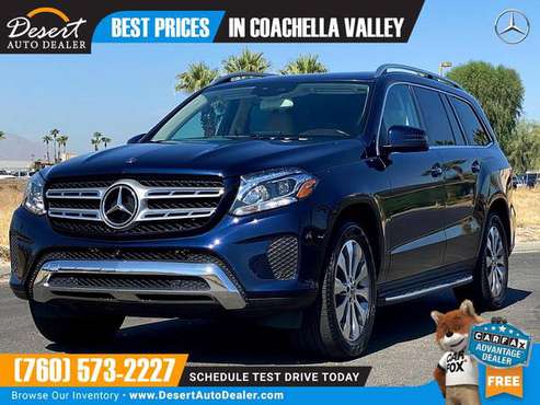 2017 Mercedes-Benz GLS 450 AWD 48,000 MILES 1 Owner from sale for sale in Palm Desert , CA