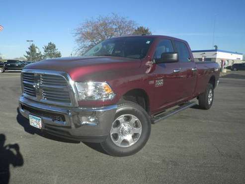 2018 Ram 2500 Big Horn 4WD Crew 8ft Box 6.4L LOW MILES! - cars &... for sale in Princeton, MN