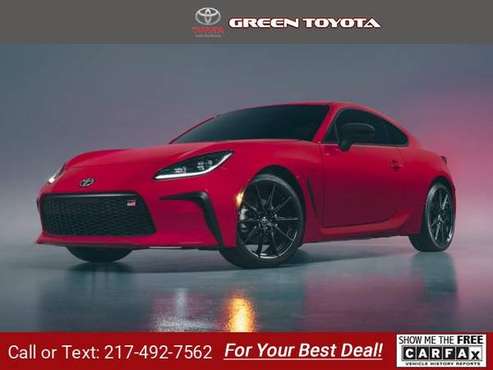 2022 Toyota GR86 coupe 0k1x - - by dealer - vehicle for sale in Springfield, IL