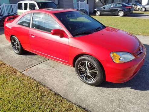 2002 Honda Civic 5-Speed - cars & trucks - by owner - vehicle... for sale in Greenville, NC