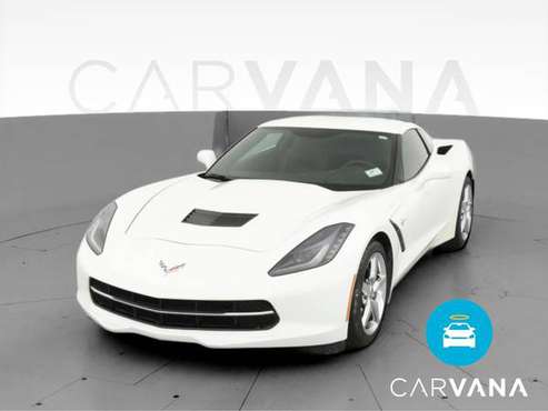 2014 Chevy Chevrolet Corvette Stingray Coupe 2D coupe White -... for sale in San Francisco, CA