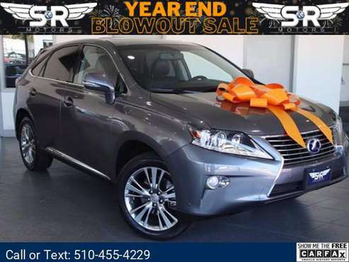 2013 Lexus RX 450h suv *BAD OR NO CREDIT, 1ST TIME BUYER OKAY - cars... for sale in Hayward, CA