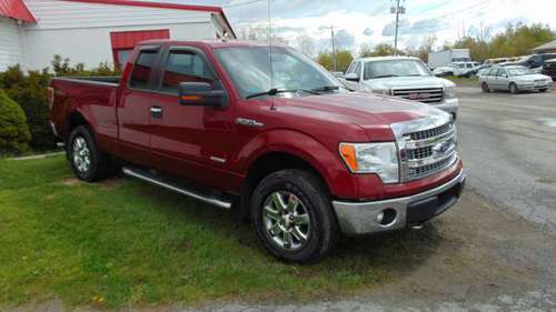 2013 Ford F-150 XLT 4x4 3 5 Extra Cab Turbo Burgundy Tan Beautiful for sale in Watertown, NY