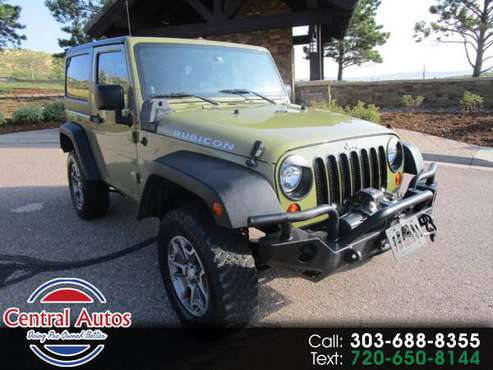 2013 Jeep Wrangler 4WD 2dr Rubicon for sale in Castle Rock, CO