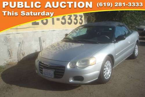 2006 Chrysler Sebring Conv Public Auction Opening Bid - cars &... for sale in Mission Valley, CA
