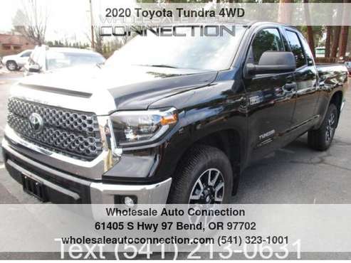 2020 Toyota Tundra 4WD SR Double Cab 6.5' Bed 5.7L - cars & trucks -... for sale in Bend, OR