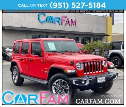 2020 Jeep Wrangler Unlimited Sahara 4x4 - - by for sale in Rialto, CA